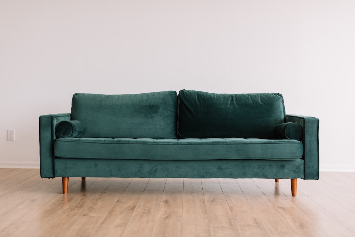 Turquoise Sofa