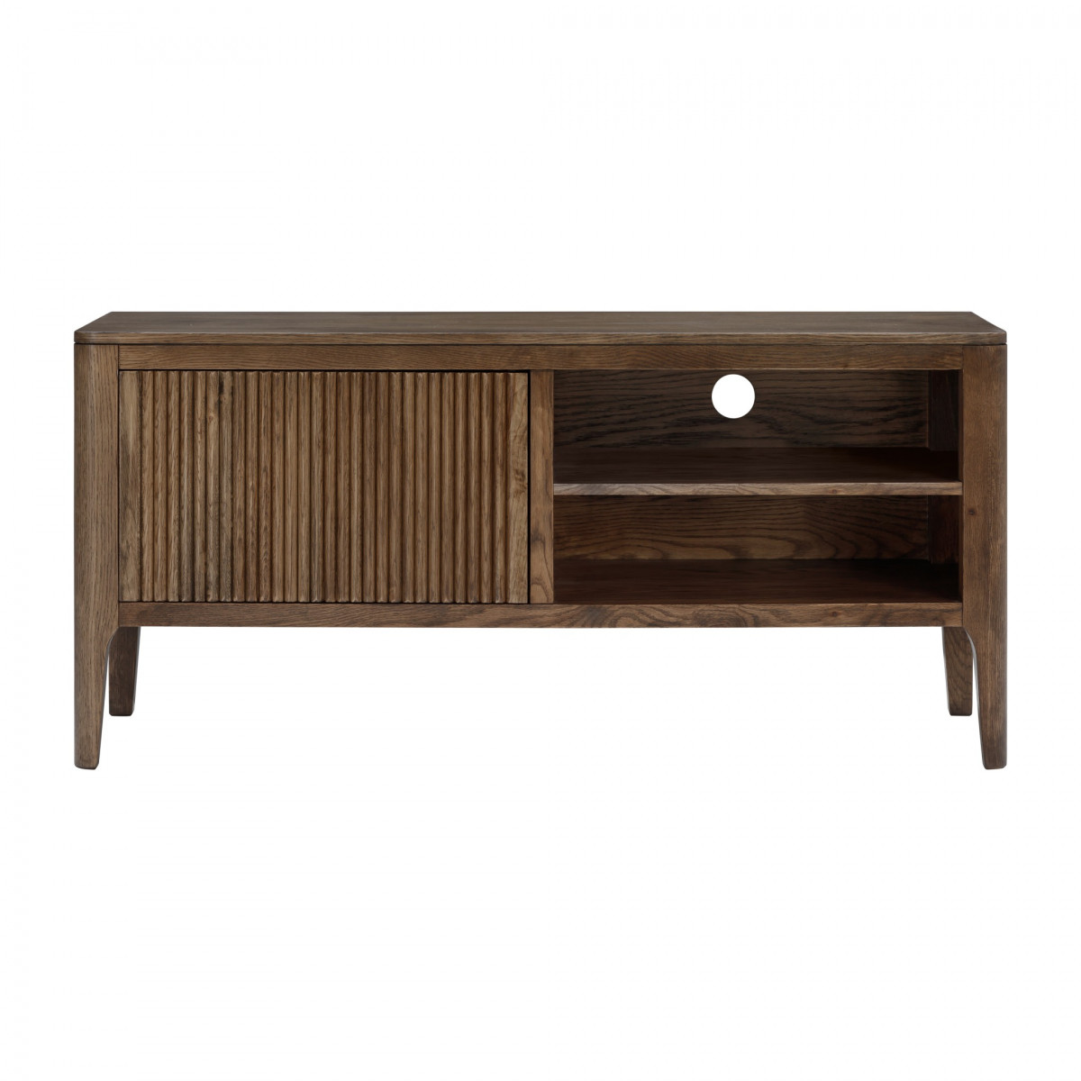Brown Wood Media Unit